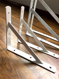 Поддержка угла кронштейнов полки серого утюга угла стальная для штуцера оборудования мебели