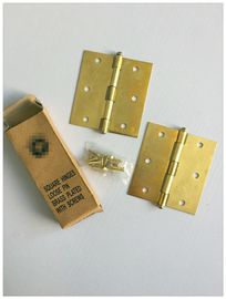 Квадратный тип печати Бб 4 шарниров двери дюйма установка Пин твердой латунной свободная легкая
