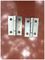 Цвет деревянной картины маслом ржавчины шарниров двери металла случая коммерчески анти- Уньполишед серебряный